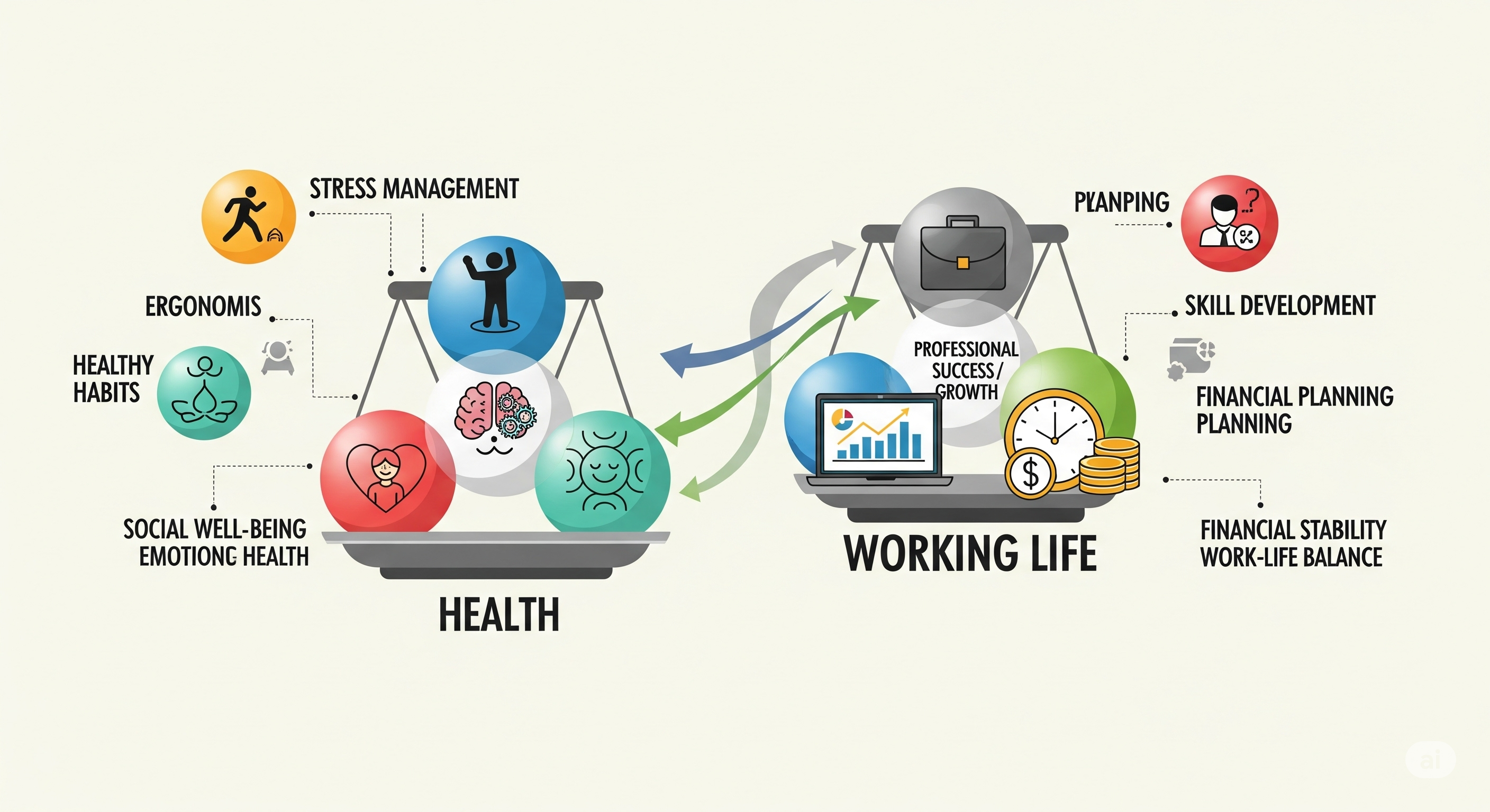 Role of Health in an Individual's Working Life