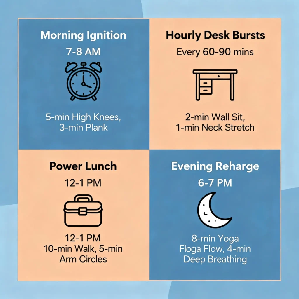 Exercise for the 9-5 Desk Job Employee