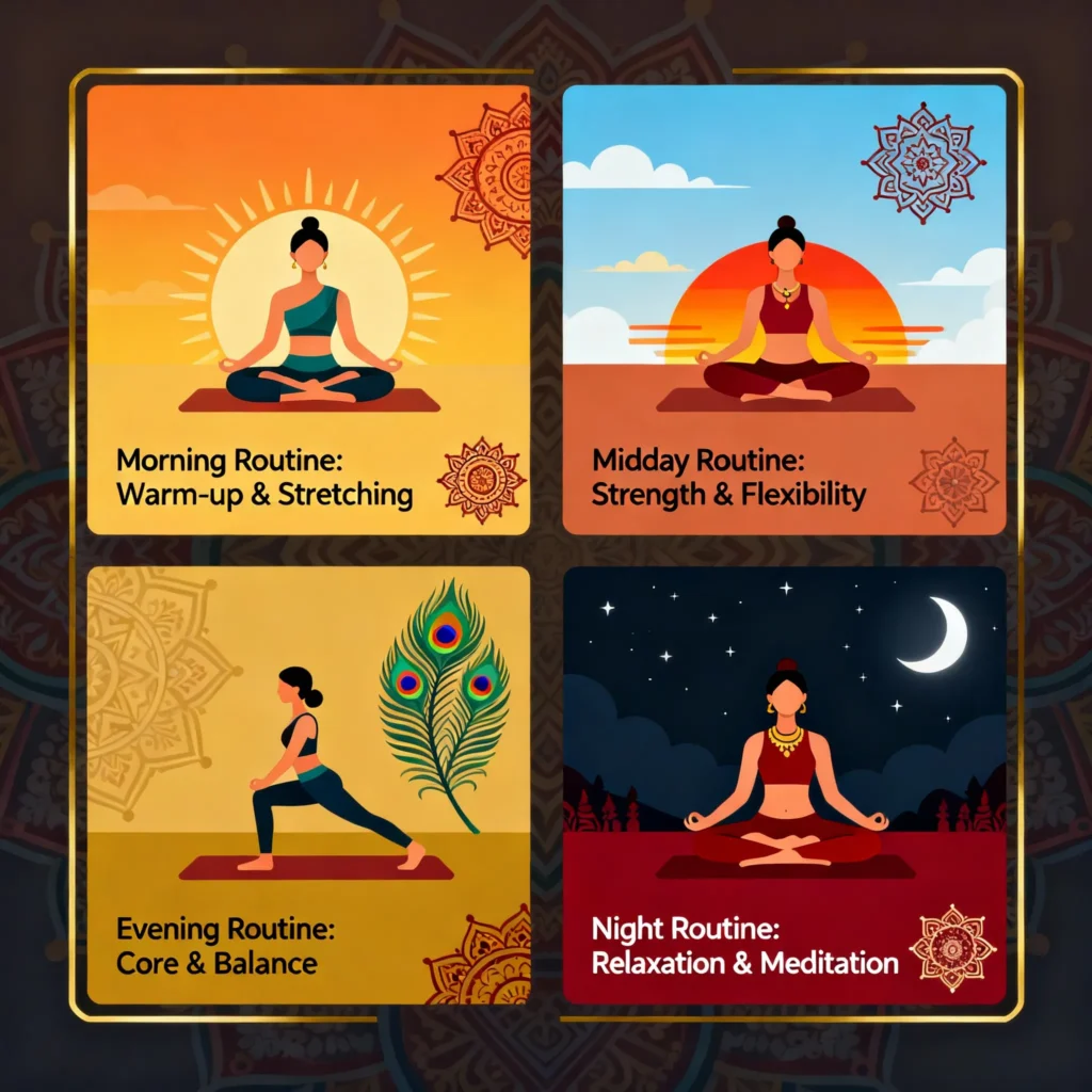 In Home exercise guide for Indian womens