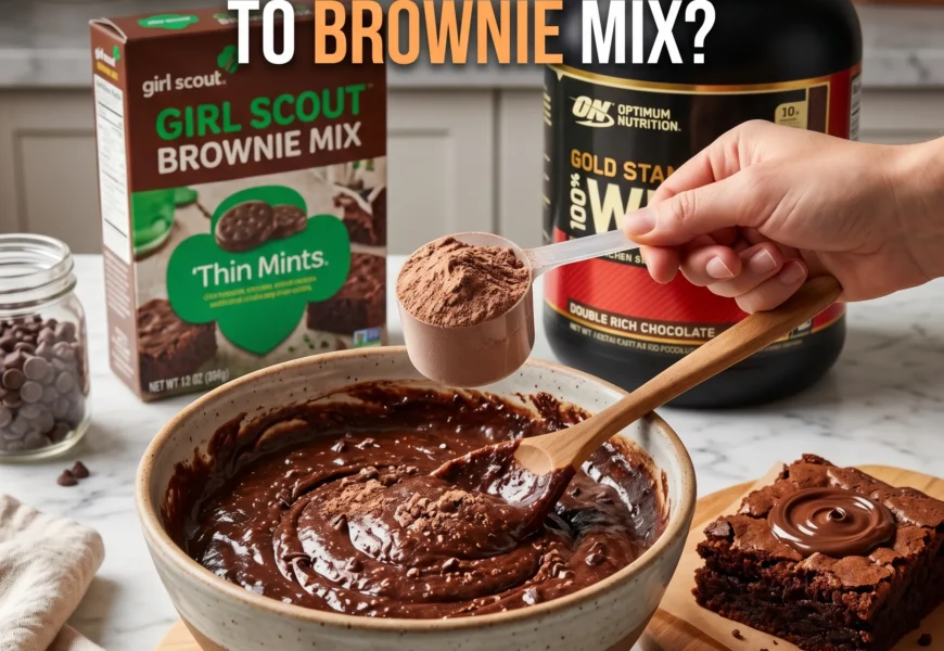 Can i add protein powder to brownie mix