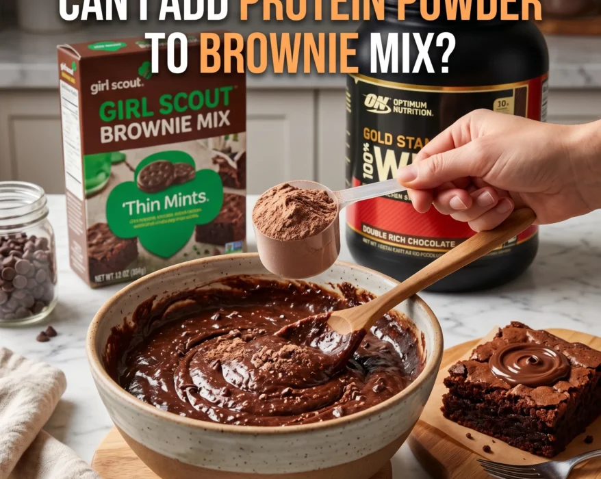 Can i add protein powder to brownie mix